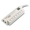 Reliable surge protection for home or office computers and electronic equipment.