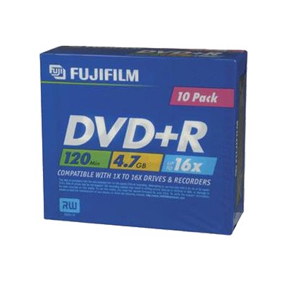10 x DVD+R 4.7GB 16X - storage media