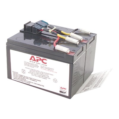 APC RBC48 Replacement Battery Cartridge 48 UPS battery 1 x lead acid for P N DLA750 DLA750I SMT750 SMT750I SMT750TW SMT750US SUA750 SUA750I SUA7
