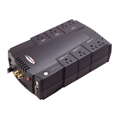 Cyberpower CP800AVR CP800AVR BF800 UPS 450 Watt 800 VA 9 Ah output connectors 8 black