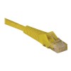 10 ft. Cat6/Cat5e Network Patch Cable - Snagless - Yellow