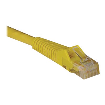 UPC 705487000849 product image for TrippLite N201-014-YW 14ft Cat6 Gigabit Snagless Molded Patch Cable RJ45 M/M Yel | upcitemdb.com