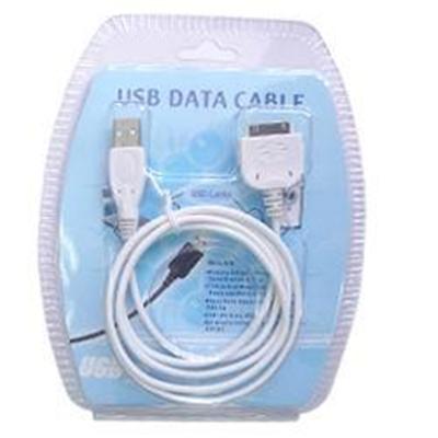 iPod USB Sync Cable For PC or Mac - White