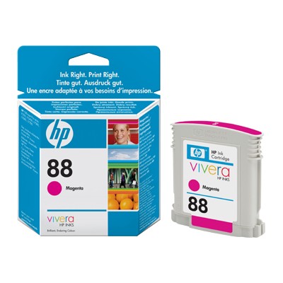 HP Inc. C9387AN 140 88 9 ml magenta original ink cartridge for Officejet Pro K5400 K550 K8600 L7480 L7550 L7580 L7590 L7650 L7680 L7780