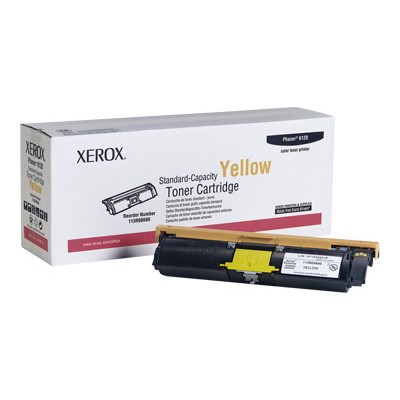 Xerox 113R00690 Yellow original toner cartridge for Phaser 6115MFP D 6115MFP N 6120 6120N 6120VN