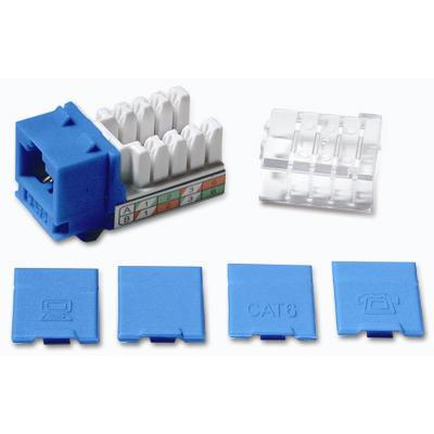 Cables To Go 29316 Modular insert blue 1 port