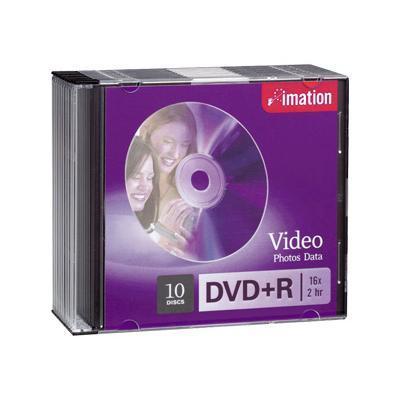 DVD+R x 10 - 4.7 GB - storage media