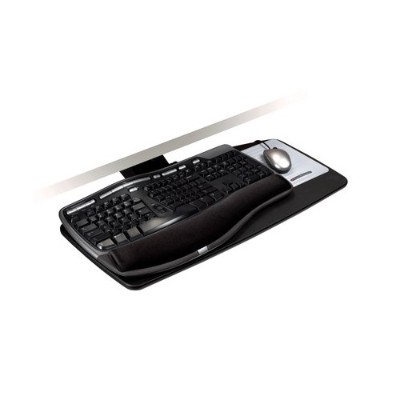 3M AKT60LE Adjustable Keyboard Tray Knob Adjust Arm 17 in Track Standard Platform 3M AKT60LE Adjustable Keyboard Tray Knob Adjust Arm 17 in Track Standard Platform