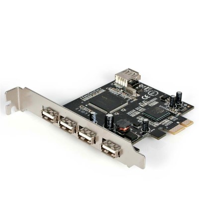 5 Port PCI Express USB 2.0 Adapter Card - USB adapter - 5 ports