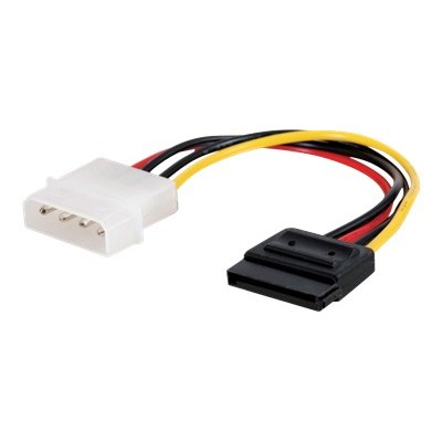 Cables To Go 10151 Power cable 4 pin internal power M to SATA power F 6 in