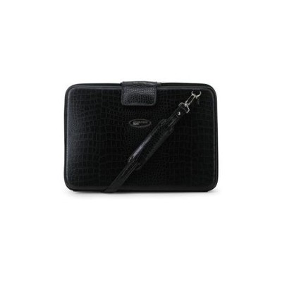 Large Faux-Croc Portfolio - notebook carrying case