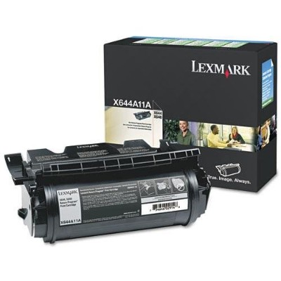 Lexmark X644A11A Black original toner cartridge LRP for Clinical Assistant Education Station Legal Partner X642 644 646
