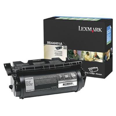Lexmark X644H11A High Yield black original toner cartridge LRP for Clinical Assistant Education Station Legal Partner X642 644 646