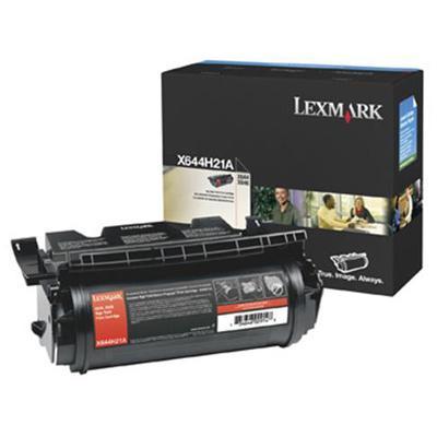 Lexmark X644H21A High Yield black original toner cartridge for Clinical Assistant Education Station Legal Partner X642 644 646