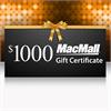 Gift Certificate - $1000 Gift Certificate - Sent Using U.S Mail