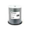 100Pack CDR 700MB 80Min. 52X-White Inkjet printable