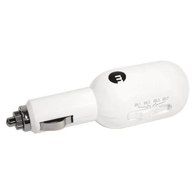 Macally Peripherals Icefm Icefm - Fm Transmitter / Charger For Car - For Apple Ipod (4g  5g)  Ipod Mini  Ipod Nano (1g)  Ipod Shuffle (1g  2g)
