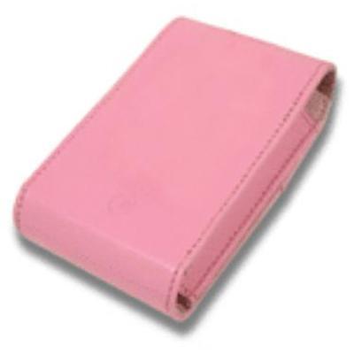 Protective Leather Pouch for iPod Video - Pink