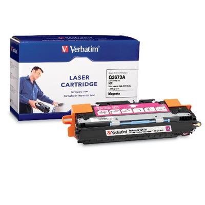 Verbatim 95345 HP Q2673A Magenta Remanufactured Laser Toner Cartridge