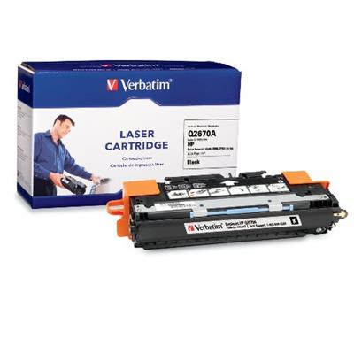 Verbatim 95347 HP Q2670A Black Remanufactured Laser Toner Cartridge