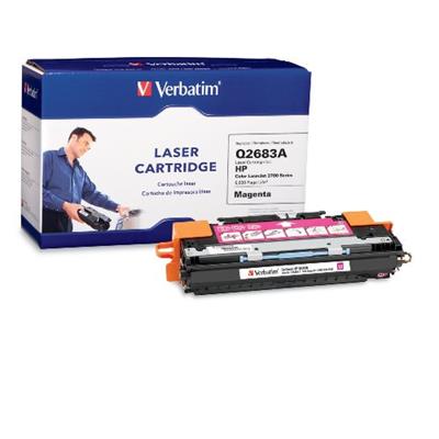 Verbatim 95350 HP Q2683A Magenta Remanufactured Laser Toner Cartridge