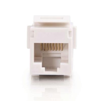 Cables To Go 03677 Premise Plus - Modular insert - RJ-45 - white - 1 port Cables To Go 03677 Premise Plus - Modular insert - RJ-45 - white - 1 port