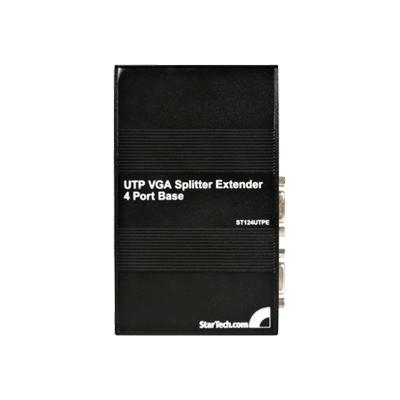 StarTech.com ST124UTPE 4 Port VGA Video Extender over Cat 5 UTPE Series Video splitter desktop