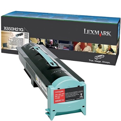 Lexmark X850H21G Black original toner cartridge for X850e 850e VE3 850e VE4 852e 854e