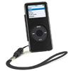 iPod Nano Black Aluminum Case with shock absorbing inner lining.