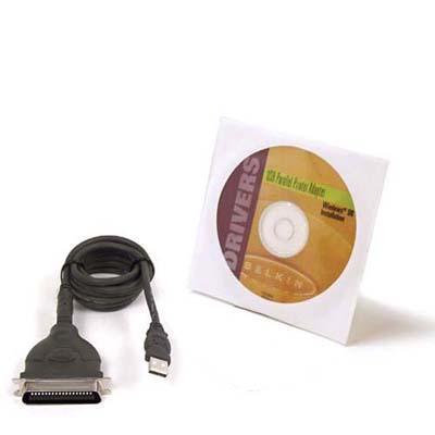 Belkin USB Parallel Printer Adapter - Parallel adapter - USB - parallel