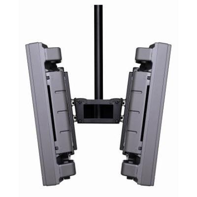 Peerless PLB-1 PLB-1 - Mounting kit carousel mounting bracket for flat panel - black - ceiling mountable