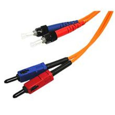 SC/ST Duplex 62.5/125 Multimode Fiber Patch Cable - patch cable - 66 ft