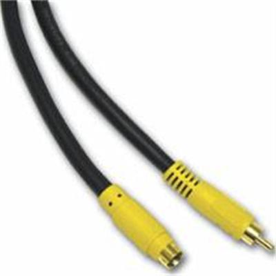 Value Series Bi-Directional - video cable - S-Video / composite video - 25 ft
