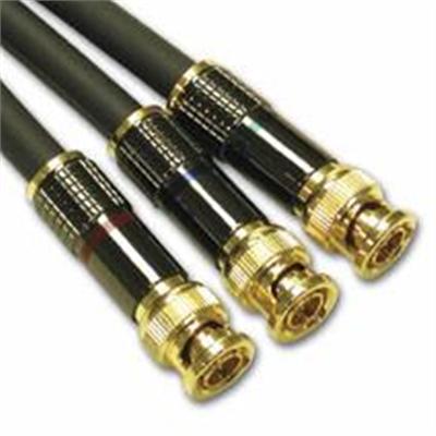 Impact Acoustics SonicWave - Video cable - component video - BNC (M) - BNC (M) - 3 ft - triple shielded - charcoal
