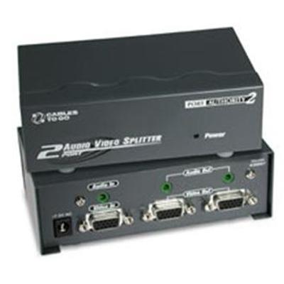 Cables To Go 39967 2-Port UXGA Monitor Spitter Extender with Audio Cables To Go 39967 2-Port UXGA Monitor Spitter Extender with Audio