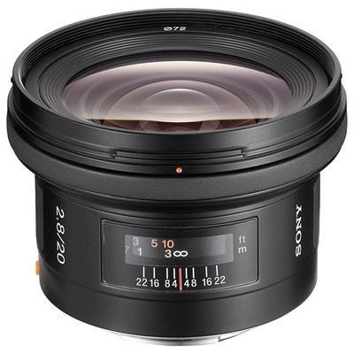 SAL20F28 - wide-angle lens - 20 mm