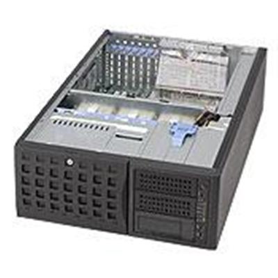 Super Micro CSE 745TQ R800B Supermicro SC745 TQ R800B Tower 4U SATA SAS hot swap 800 Watt black USB