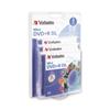 Mini Dvd+r Dl 2.6gb 2.4x Branded 3-pack Jewel Case