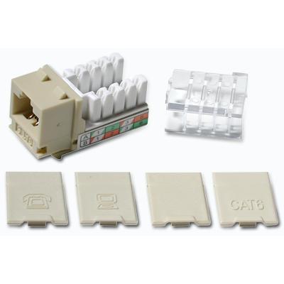 Cables To Go 29310 Cat6 RJ45 UTP Keystone Jack - Keystone jack - ivory - 1 port Cables To Go 29310 Cat6 RJ45 UTP Keystone Jack - Keystone jack - ivory - 1 port