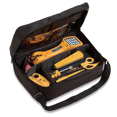 Fluke Networks 11290000 Networks Electrical Contractor Telecom Kit I with TS30 Telephone Test Set Network tester kit