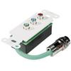 WALLPLATE 3-RCA RGB-RAPIDRUN FOR TYPE A