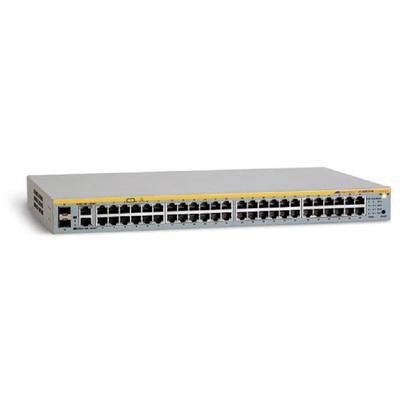 Allied Telesis AT 8000S/48 - Switch - managed - 48 x 10/100   2 x combo Gigabit SFP - desktop