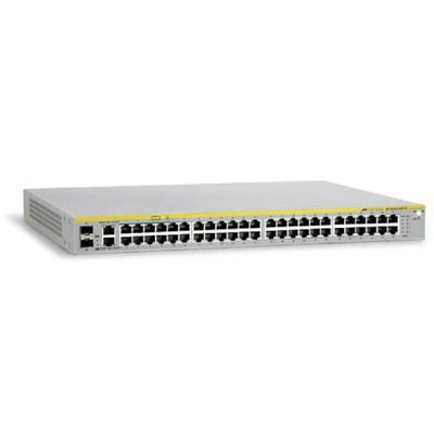 48-Port Managed PoE Stackable Fast Ethernet Switch with 2 Combo SFP Bays