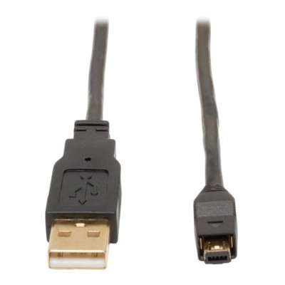 Gold USB cable
