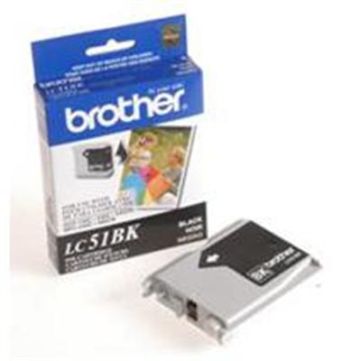 Brother LC51BK LC51BK Black original ink cartridge for DCP 130 330 350 540 MFC 230 3360 440 465 5460 5860 665 685 845 885