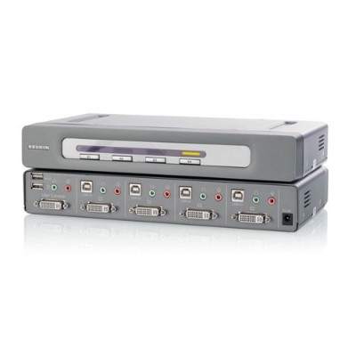 Linksys F1DN104U OmniView Secure 4-Port KVM Switch EAL4+ NIAP USB IN & OUT Linksys F1DN104U OmniView Secure 4-Port KVM Switch EAL4+ NIAP USB IN & OUT