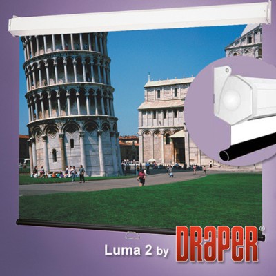 Draper INC. 206016 Luma 2 - Projection screen - ceiling mountable wall mountable - 150 in (150 in) - 4:3 - Matte White Draper INC. 206016 Luma 2 - Projection screen - ceiling mountable wall mountable - 150 in (150 in) - 4:3 - Matte White