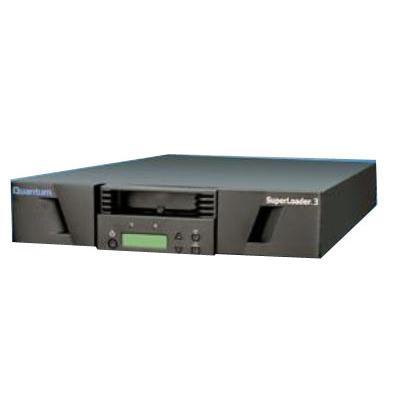 Quantum SuperLoader 3 - Tape autoloader - 6.4 TB / 12.8 TB - slots: 8 - DLT ( 800 GB / 1.6 TB ) - DLT-S4 - SCSI LVD - rack-mountable - 2U - bar code reader