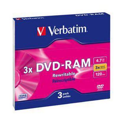 DVD-RAM x 3 - 4.7 GB - storage media