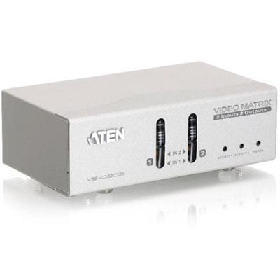 Video Matrix Switch VS-0202 2x2 - video/audio switch - 2 ports - desktop Video Matrix Switch VS-0202 2x2 - video/audio switch - 2 ports - desktop